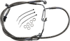 Drag Specialties Brake Line - +6" - Stainless Steel - Fxdf '08-'17