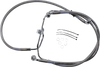 Drag Specialties Brake Line - +2" - Stainless Steel - Fxdf '08-'17
