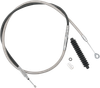 Drag Specialties High-Efficiency Braided Stainless Steel Clutch Cable - 61-1/14"