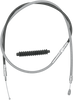 Drag Specialties High-Efficiency Braided Stainless Steel Clutch Cable - 64-15/16"