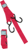 Parts Unlimited Cam Buckle Tie-Down - 1" X 5-1/2' - Red