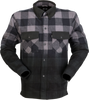 Z1R Duke Ombre Flannel - Gray/Black - Medium