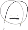 Drag Specialties High-Efficiency Braided Stainless Steel Clutch Cable - 76"