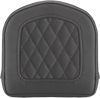 Saddlemen Sissy Bar Pad - Lattice Stitched - Black 0408Sm