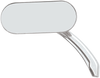 Drag Specialties Mirror - Side View - Oval - Chrome - Each