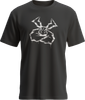 Moose Offroad Youth Agroid Grafitti T-Shirt - Black - Medium 3032-3822