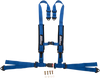 Moose Utility Seat Harness - 4 Point - 2X2 - Blue 100-4404-Pu
