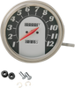 Drag Specialties 5" Mph Fl-Style 1:1 Speedometer - '62-'67 Black Face
