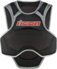 Icon Field Armor Softcore Vest - Megabolt Black - S/M
