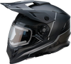 Range Snow Helmet - Bladestorm - Electric - Dual Pane - Black/White - Small