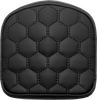 Roadsofa Sissy Bar Pad - Honeycomb - Black Stitching 040849