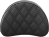 Saddlemen Sissy Bar Pad - Lattice Stitched - Black 051343