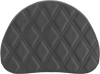 Saddlemen Sissy Bar Pad - Lattice Stitched - Black 0513Sdc