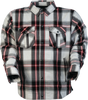 Z1R Jacket Ashwood Flannel White/Red 2Xl