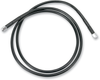 Drag Specialties Universal Brake Line - Black - 18"