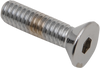 Drag Specialties Bolts - Flat-Head - Chrome - 1/4"-20 X 1"