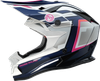 Moose Offroad Helmet Mr3 F.A.F. Navy/White/Pink Sm 0110-8948