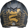 Z1R Warrant Helmet - Sombrero - Black/Gold - Xs