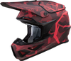 Moose Racing F.I. Helmet - Agroid Camo - Mips - Red/Black - Large 0110-7762