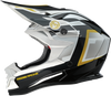 Moose Offroad Helmet Mr3 F.A.F. Black/White/Gold 2Xl 0110-8932