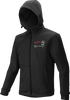 Racer Mx Fleece Hoodie - Black - Small 3800125-10-S