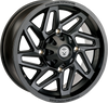 Moose Utility Wheel - 361X - Rear - Black - 12X8 - 4/136 - 4+4 361Mo128136Mb4