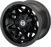 Moose Utility Wheel - 416X - Rear - Black - 12X8 - 4/156 - 4+4 416Mo128156Mb4