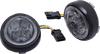 Ciro Turn Signal Insert - Front - Black/Smoke 45623