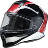Youth Warrant Snow Helmet - Fresh Pow - Red/White/Blue - Small
