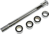 Drag Specialties Axle Kit - Front - Chrome - '18-'24 Softail