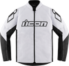 Icon Hooligan Jacket - White - 2Xl