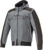 Rhod Windstopper Hoodie - Gray/Black - Small 4200420-9121-S