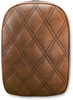 Saddlemen Detachable Pillion Pad - Lattice Stitched - Brown Sa1026