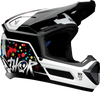 Thor Helmet Fleet Yth Splat Black L