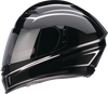 Z1R Helmet Jackal Foil Black/Silver Lg