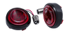 Ciro Turn Signal Insert - Red Led - Red Lens - Black 45720