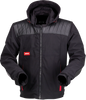 Z1R Armored Jacket - Black/Red - Medium