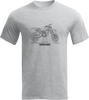 Thor Hallman 2 Smoker T-Shirt - Gray - Small
