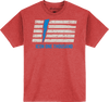 Icon Invasion Stripe T-Shirt - Red - 3Xl