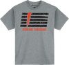 Icon Invasion Stripe T-Shirt - Gray - Large