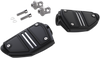 Ciro Twin Rail Footpeg - With Mount - Black 61425