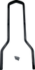 Drag Specialties Round Sissy Bar - Black - 14.75"H X 8.75"W