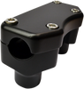 Drag Specialties Risers - 1-1/2" - Buffalo - Top - Flat Black