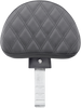 Saddlemen Backrest - Lattice Stitched - Black 11567Ls