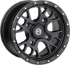Moose Utility Wheel - 545X - Front/Rear - Black - 15X7 - 4/156 - 4+3 545Mo157156Sb44