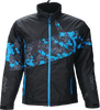 Arctiva Pivot 7 Jacket - Camo Black/Blue - 2Xl