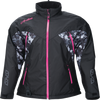 Arctiva Women'S Pivot 7 Jacket - Black/Camo Gray/Pink - Xl