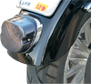 Drag Specialties Taillight - Top Tag Light - Smoke