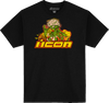 Icon Bugoid Blitz T-Shirt - Black - Xl