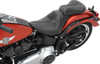 Saddlemen Dominator Pillion Pad - Standard Reach - Black W/ Gray Stitching - Fl/Fx '06-'17 806-12-0162